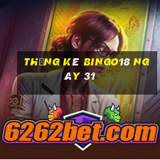 Thống kê Bingo18 ngày 31