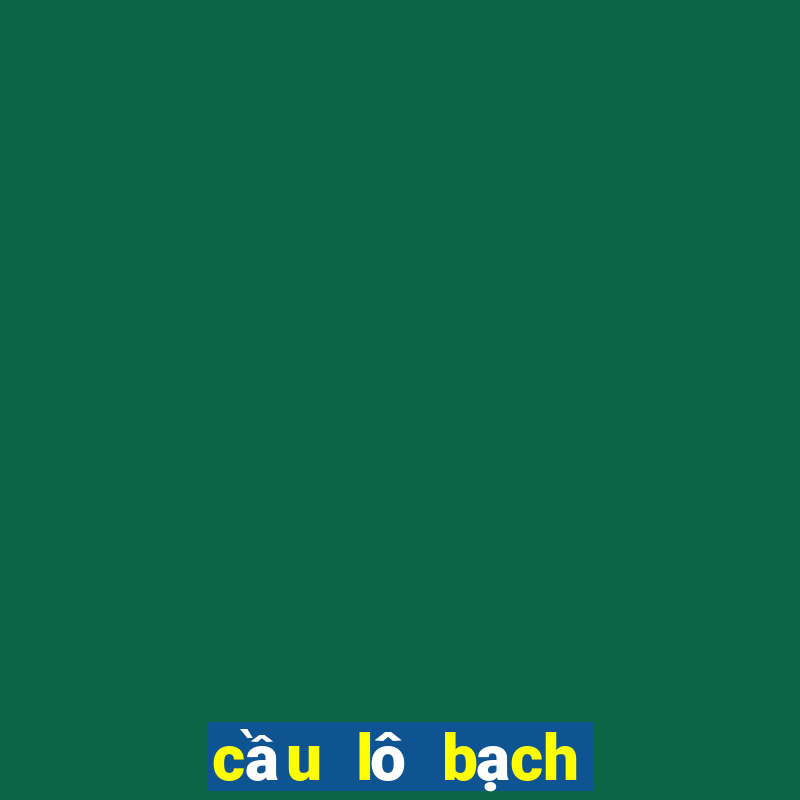 cầu lô bạch thủ hôm nay