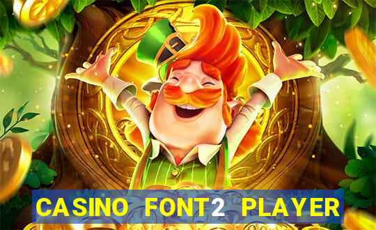 CASINO FONT2 PLAYER MAHJONG(MAHJONG 21)