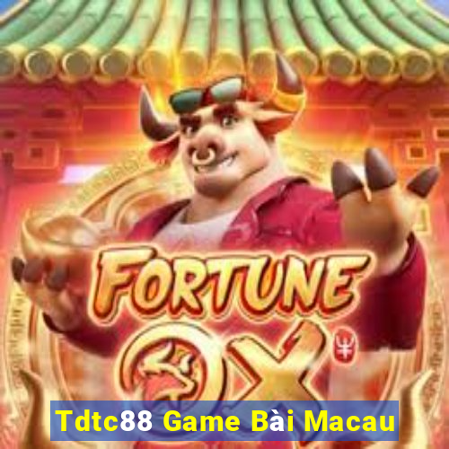 Tdtc88 Game Bài Macau