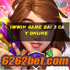 Iwwin Game Bài 3 Cây Online