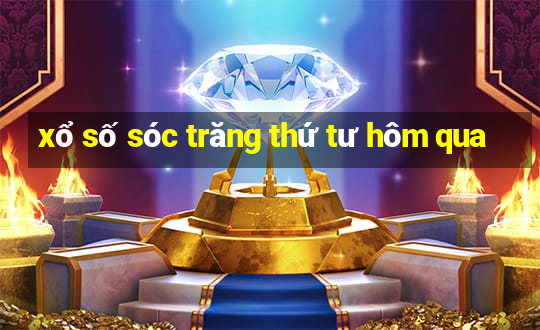 xổ số sóc trăng thứ tư hôm qua