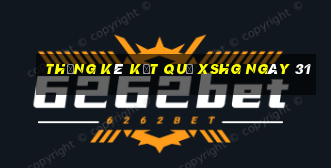 THỐNG KÊ KẾT QUẢ XSHG ngày 31