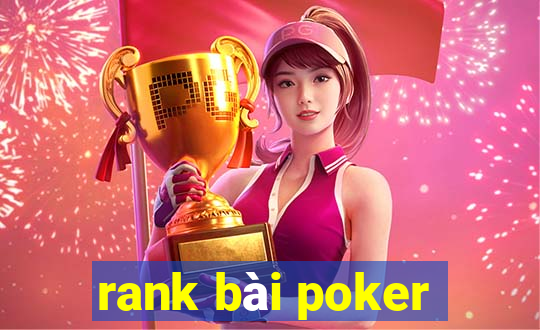 rank bài poker