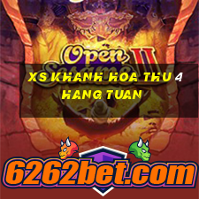 xs khanh hoa thu 4 hang tuan