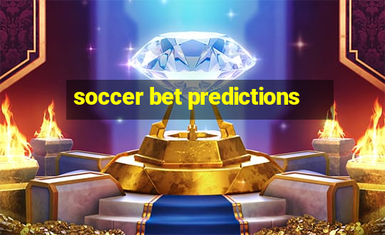 soccer bet predictions