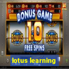 lotus learning