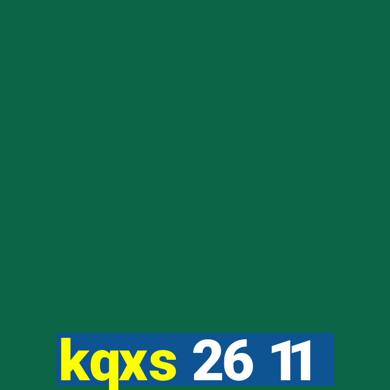 kqxs 26 11