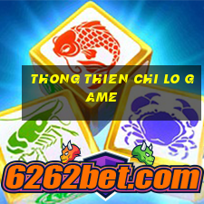 thong thien chi lo game