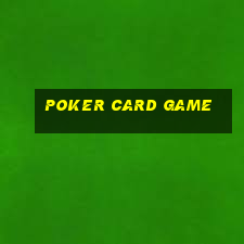 poker card game