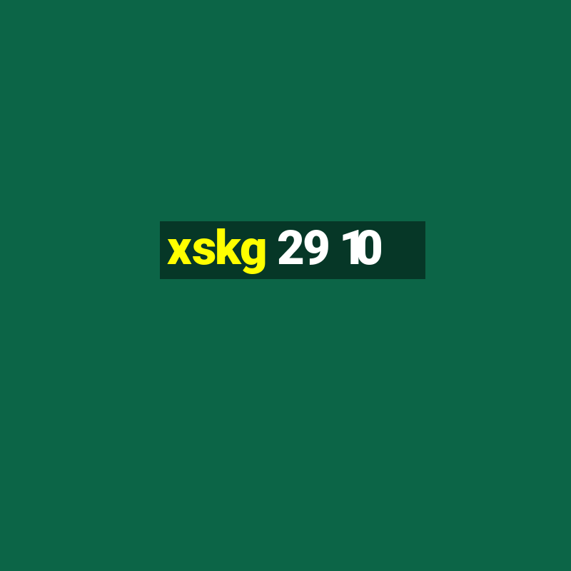 xskg 29 10