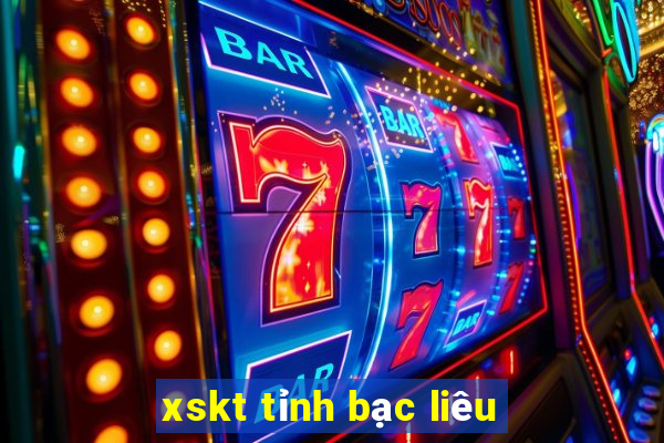 xskt tỉnh bạc liêu