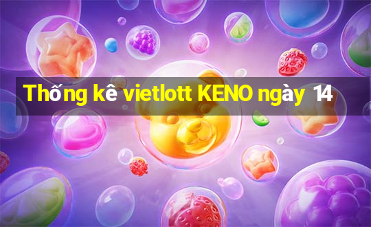 Thống kê vietlott KENO ngày 14