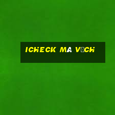 icheck mã vạch