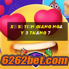 xổ số tiền giang ngày 3 tháng 7