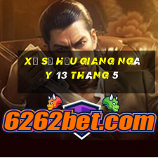 xổ số hậu giang ngày 13 tháng 5