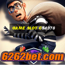 Game Slot C54378