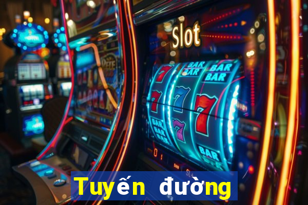 Tuyến đường nền tảng màu w