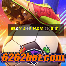 giày lười nam đế bệt