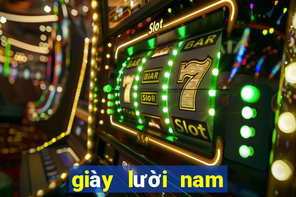 giày lười nam đế bệt