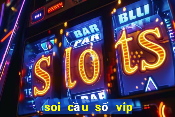 soi cầu số vip miền bắc hôm nay