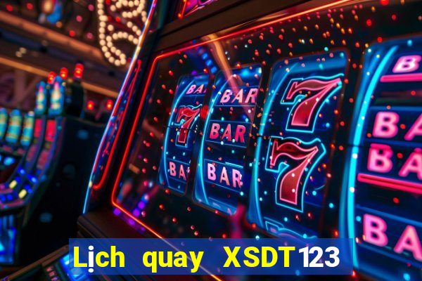 Lịch quay XSDT123 ngày 31