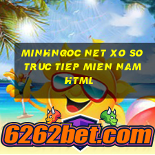 minhngoc net xo so truc tiep mien nam html