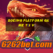 Boeing Platform Game Tải về