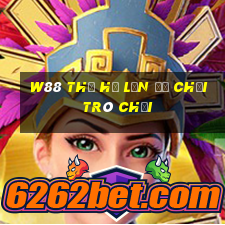 W88 Thế hệ lớn để chơi trò chơi