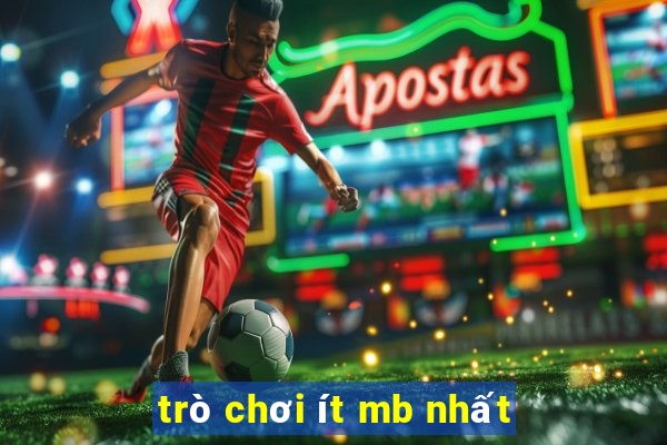 trò chơi ít mb nhất