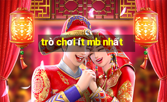 trò chơi ít mb nhất