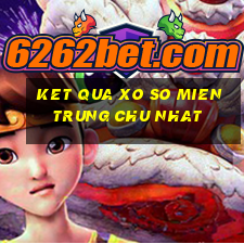 ket qua xo so mien trung chu nhat