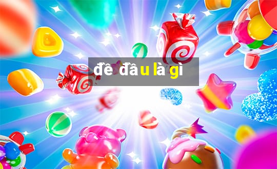 đề đầu là gì