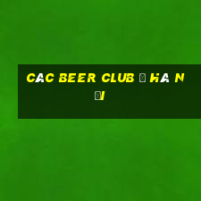 các beer club ở hà nội