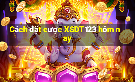 Cách đặt cược XSDT123 hôm nay