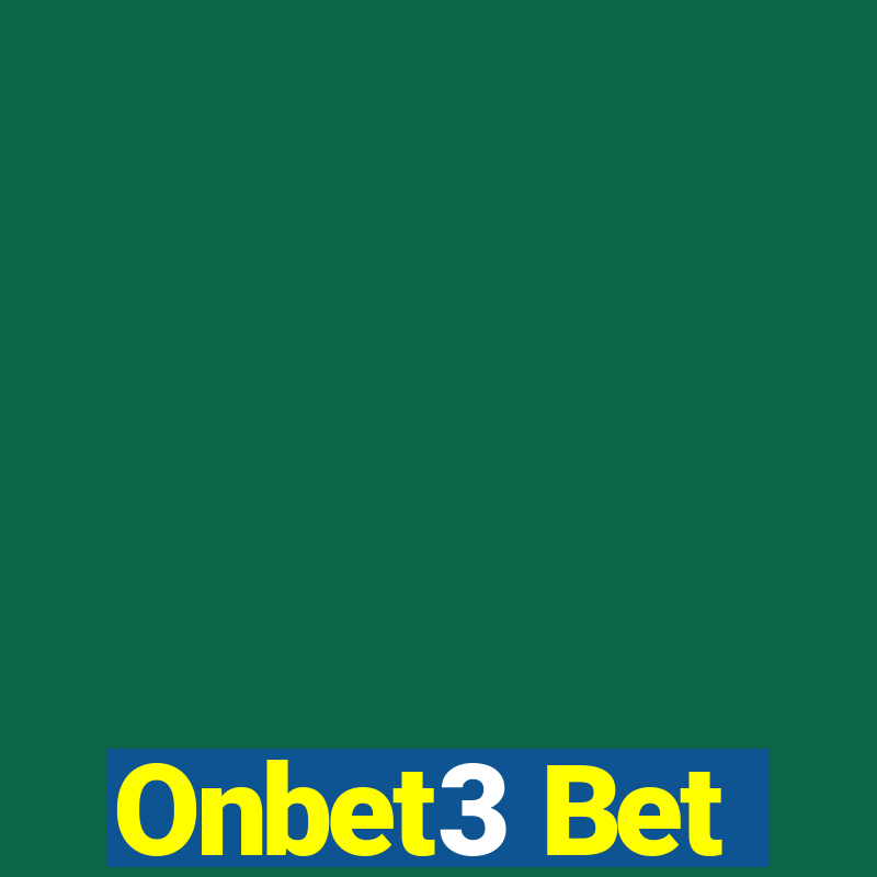 Onbet3 Bet