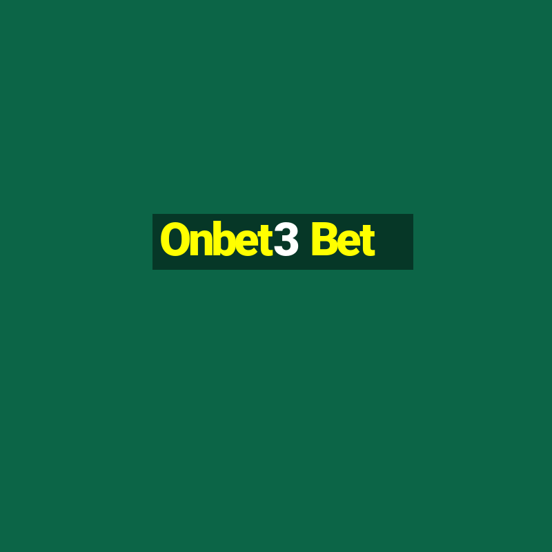 Onbet3 Bet