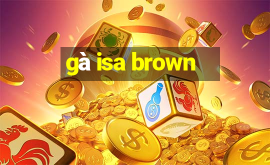 gà isa brown