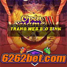 Trang web bảo bình