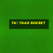 Thể thao bckbet