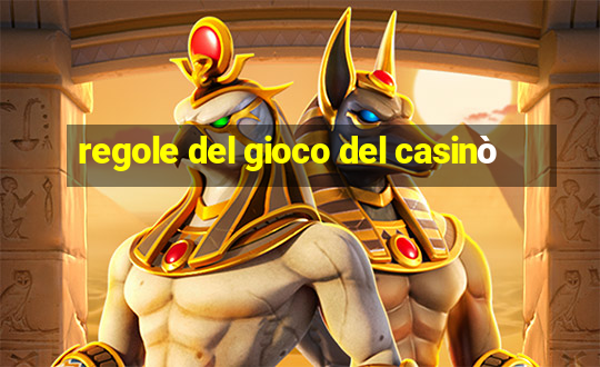 regole del gioco del casinò