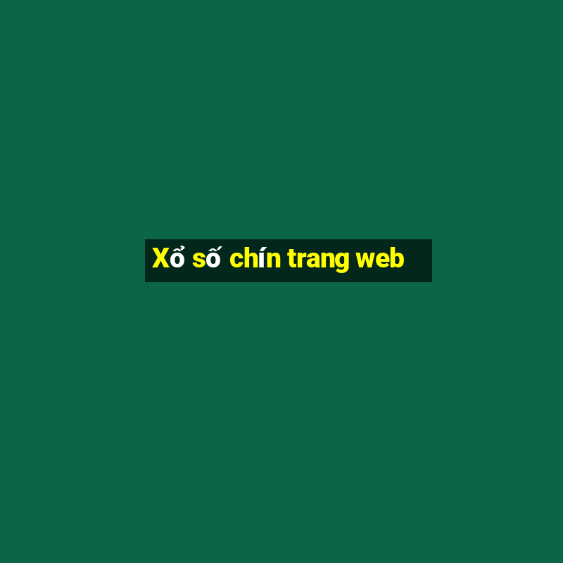 Xổ số chín trang web