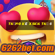 Thống kê XSKH Thứ 6