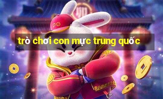 trò chơi con mực trung quốc