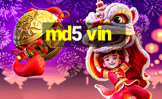 md5 vin