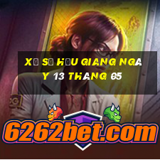 xổ số hậu giang ngày 13 tháng 05