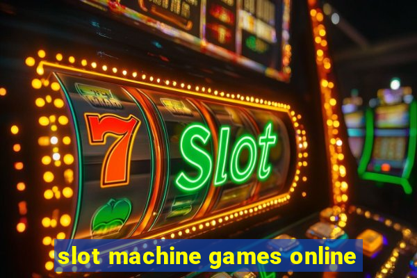 slot machine games online