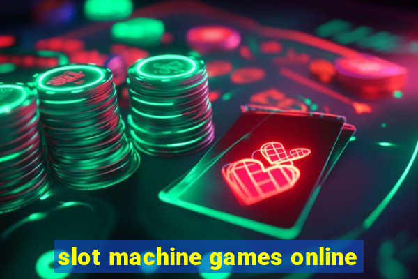 slot machine games online