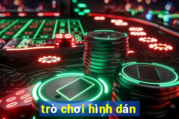 trò chơi hình dán