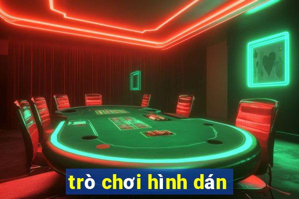 trò chơi hình dán